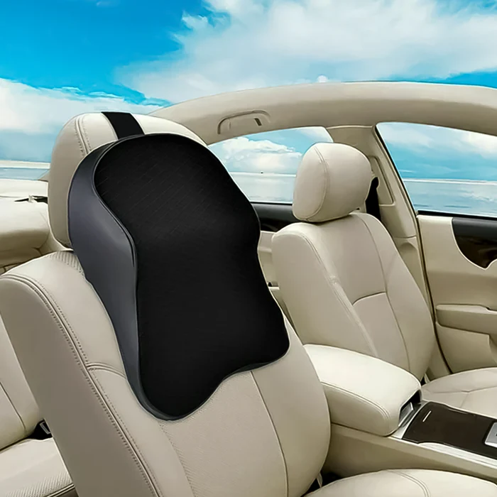 8595 Car Neck Pillow Car Neck Headrest Pillow Memory Foam Car Accessories Cushion Car Seat Head Support Neck Protector Car Seat Neck Pillow, for Driving (1 Pc)